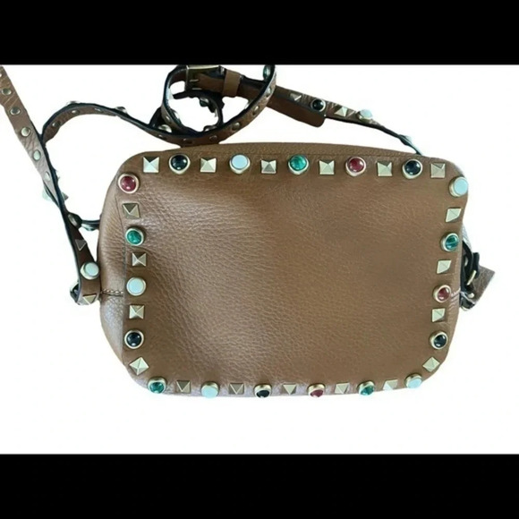 Valentino Rock Stud Crossbody Leather - Picture 2 of 13